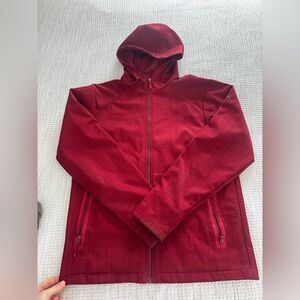 Under armour red jacket